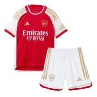 Arsenal Jurrien Timber #12 Replica Home Minikit 2023-24 Short Sleeve (+ pants)